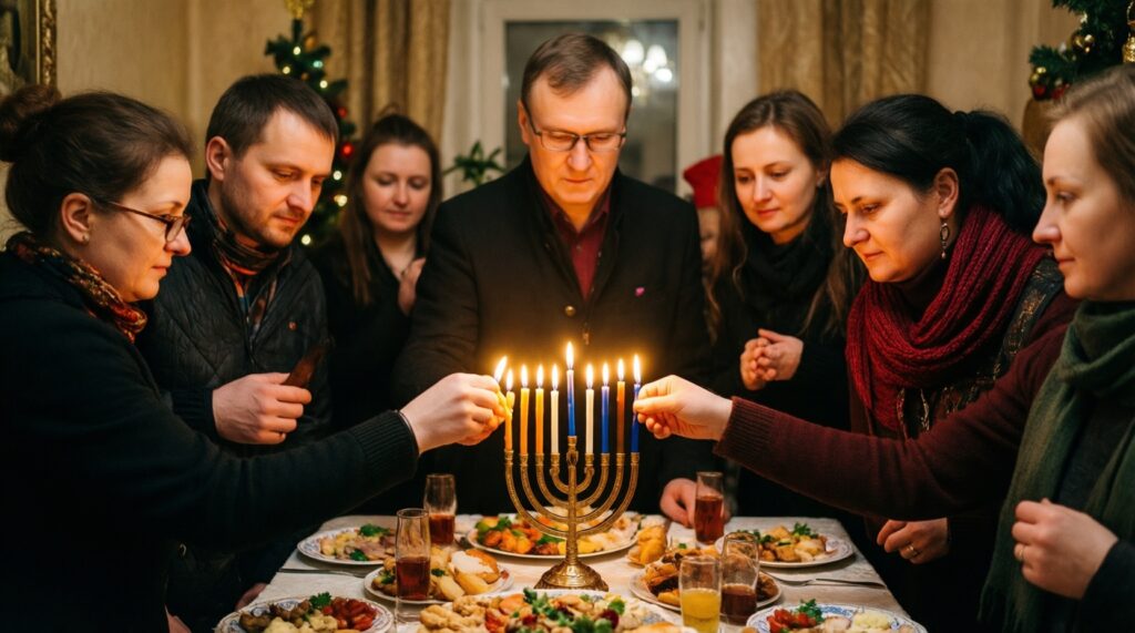 Ханука в Москве: лучшие места и рецепты суфганиёт и латкес в кошерной версии - иллюстрация
