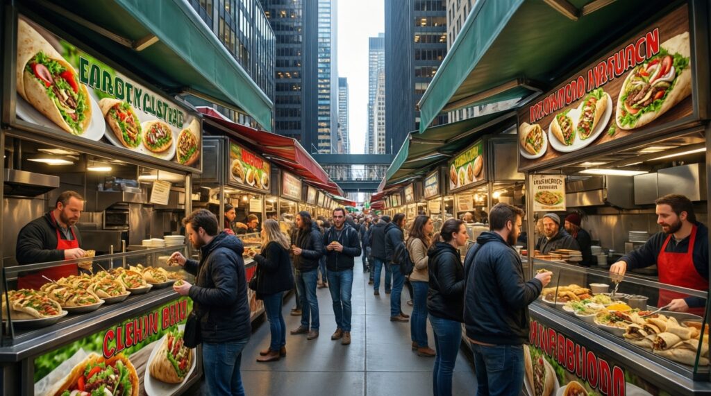 Еврейский стритфуд в Москве: фалафель, сабих, бурекас - что где есть - иллюстрация