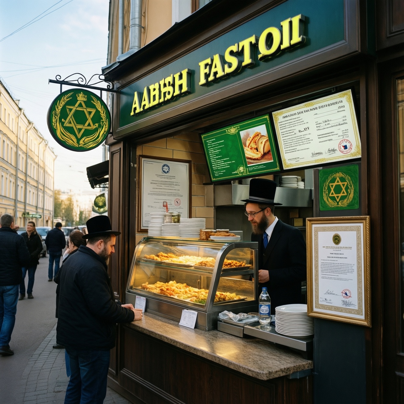 Кошерный фастфуд в Москве: есть ли он и где искать