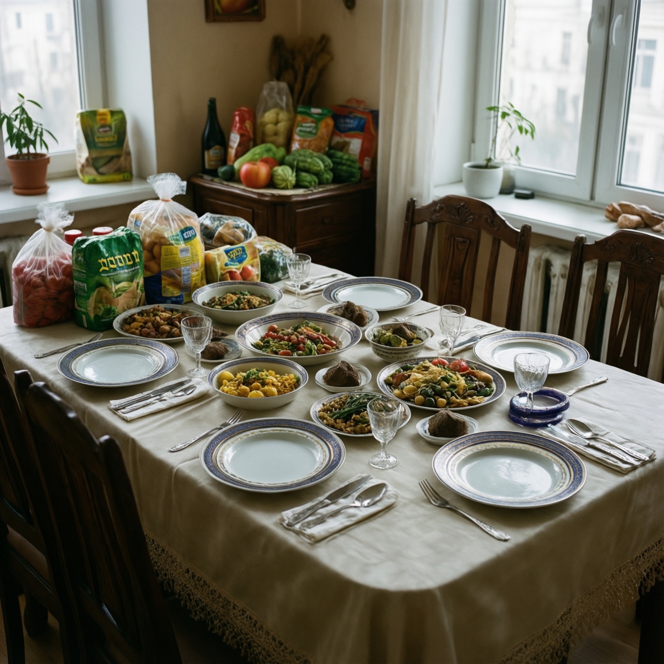 Шаббатний стол по-московски: идеи меню и где купить кошерное в Москве