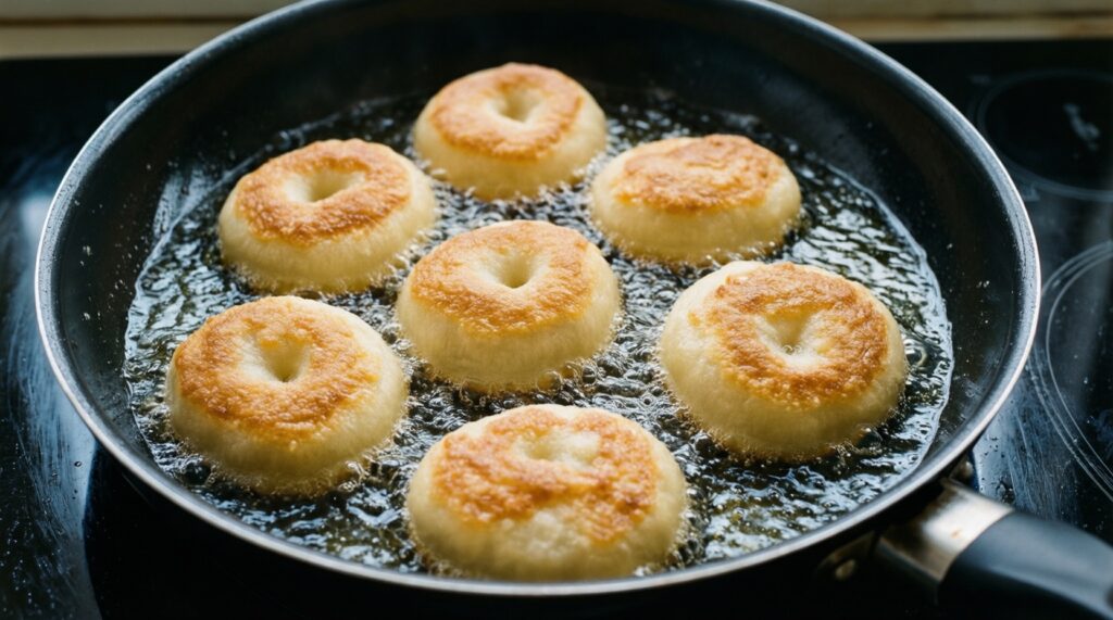 Ханукальные угощения: пончики суфганиёт и латкес - московские варианты - иллюстрация