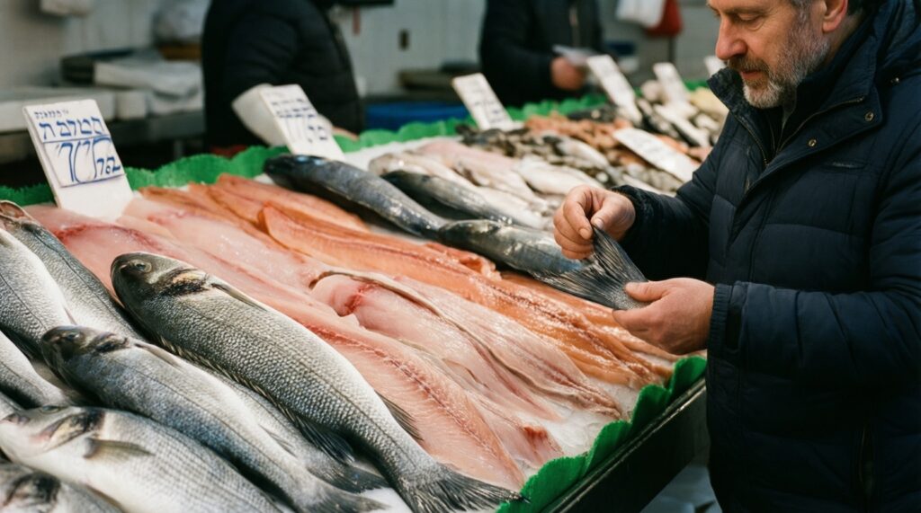 Рыба и кашрут: какие виды разрешены и как выбирать в московских магазинах - иллюстрация