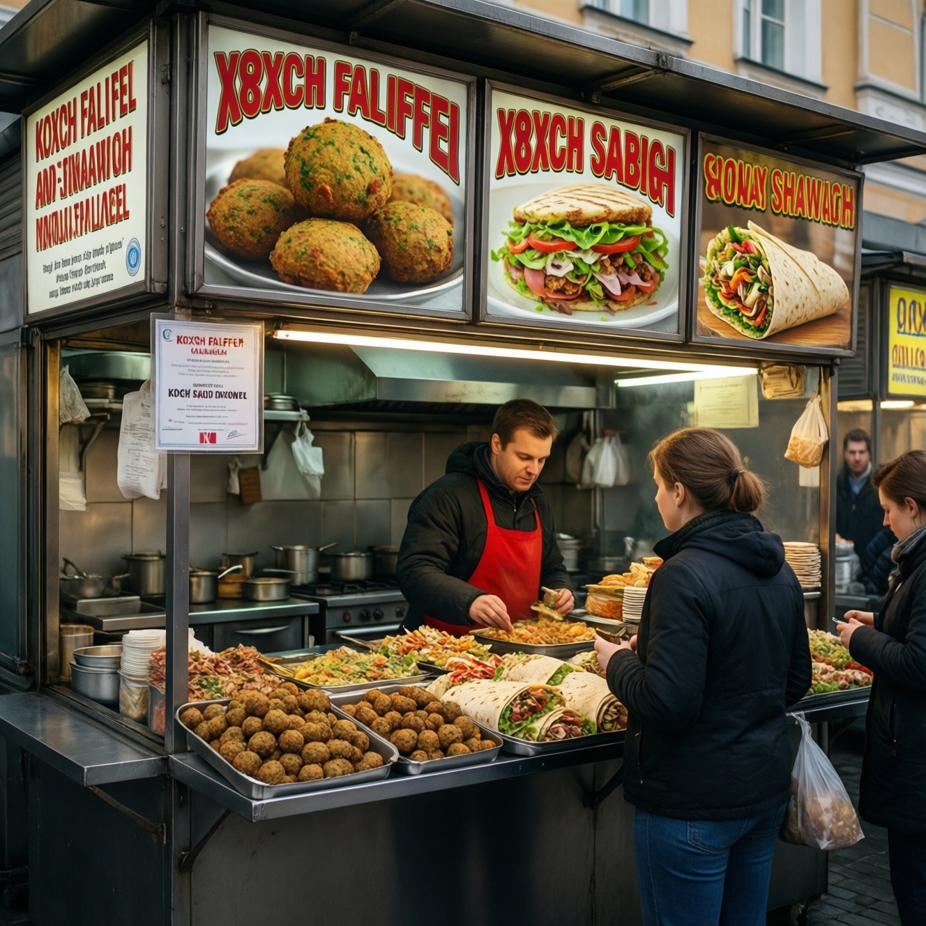 Кошерный стритфуд в Москве: где найти лучший фалафель, сабих и шаурму
