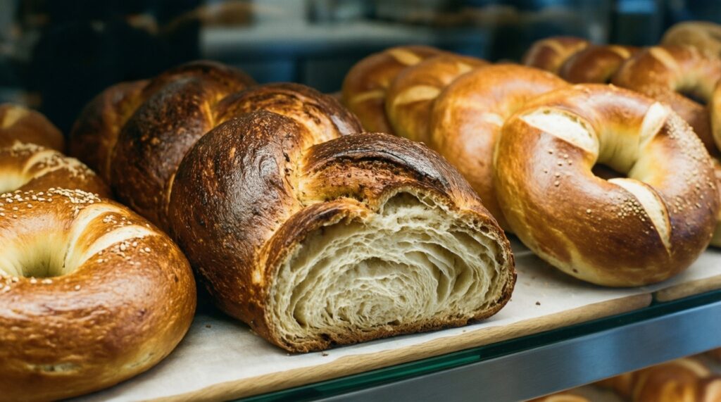 Еврейская выпечка в Москве: хала, бейглы, ругелах - обзор мест и вкусов - иллюстрация