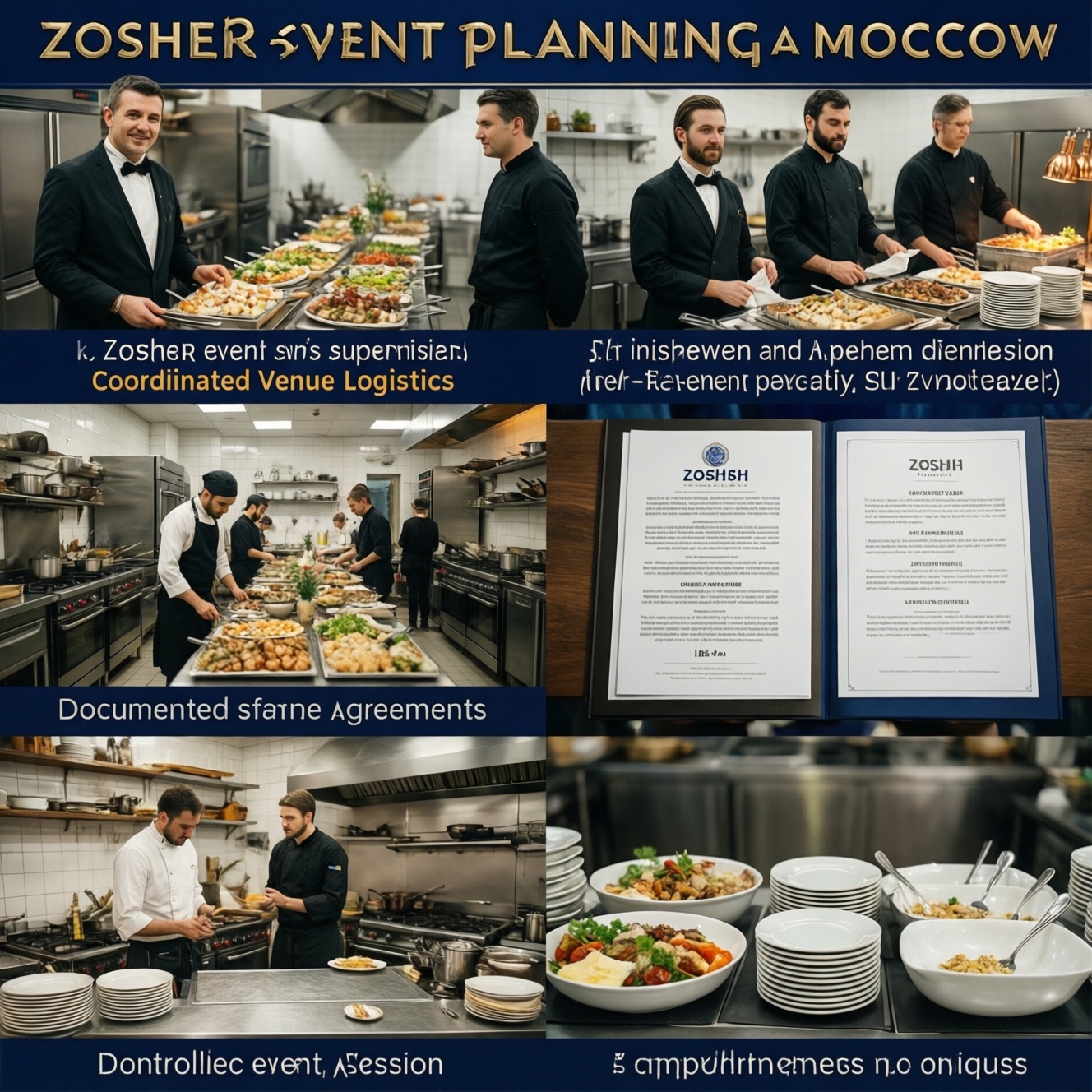 Кошерное мероприятие в Москве: как организовать, выбрать кейтеринг и площадку с кашрутом