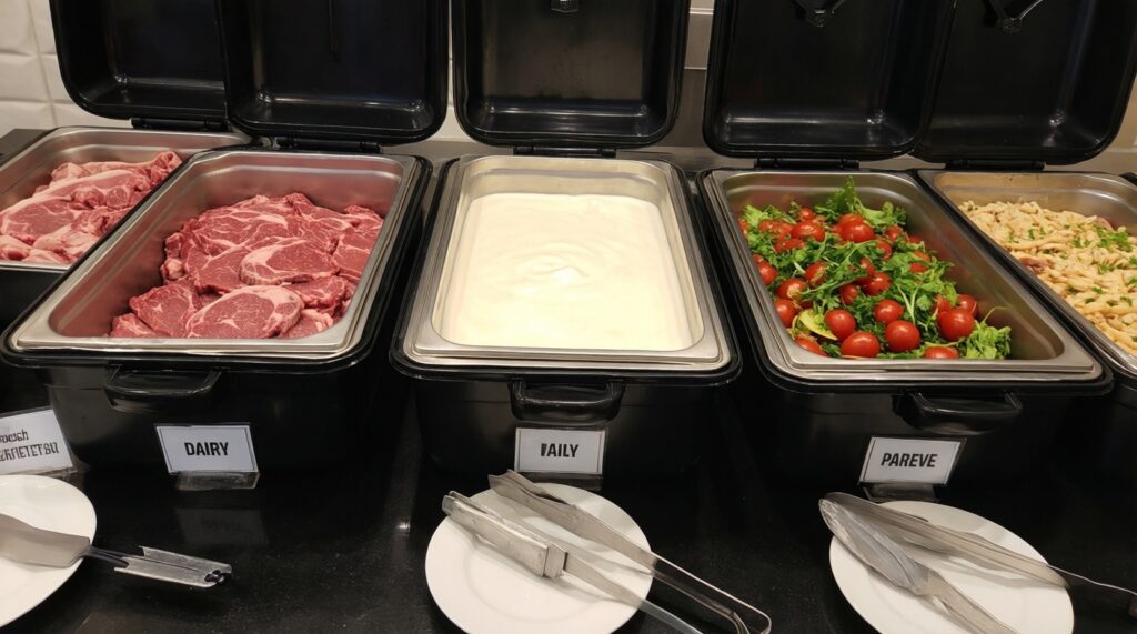 Мясное и молочное: как это устроено в московских кошерных кафе и кухнях - иллюстрация