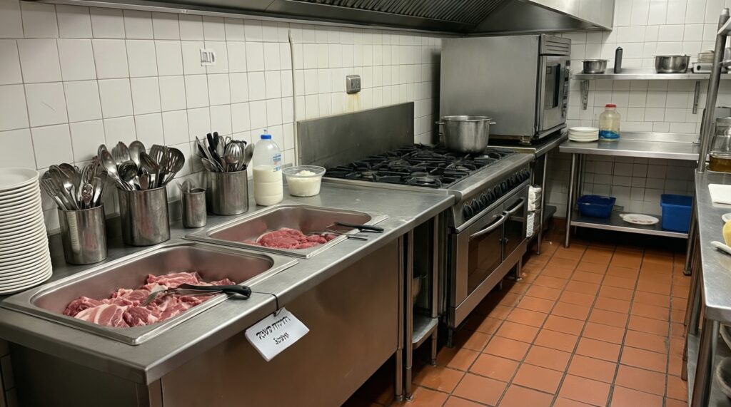 Мясное и молочное: как это устроено в московских кошерных кафе и кухнях - иллюстрация