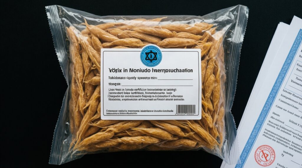 Как проверить кошерность продукта в московском магазине: маркировки и хешгэхот - иллюстрация