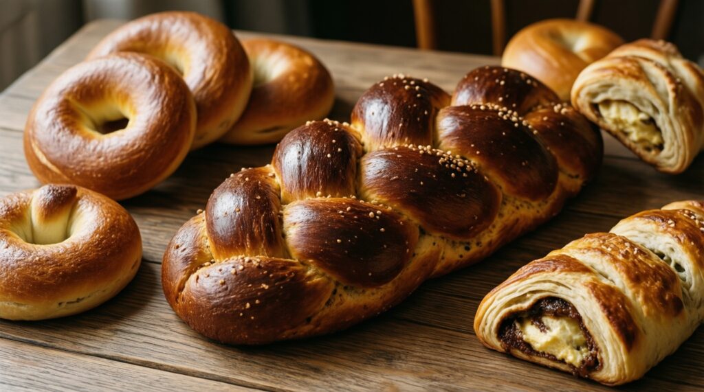 Домашняя еврейская выпечка: хала, бейглы, рогалах - где искать и как выбирать - иллюстрация