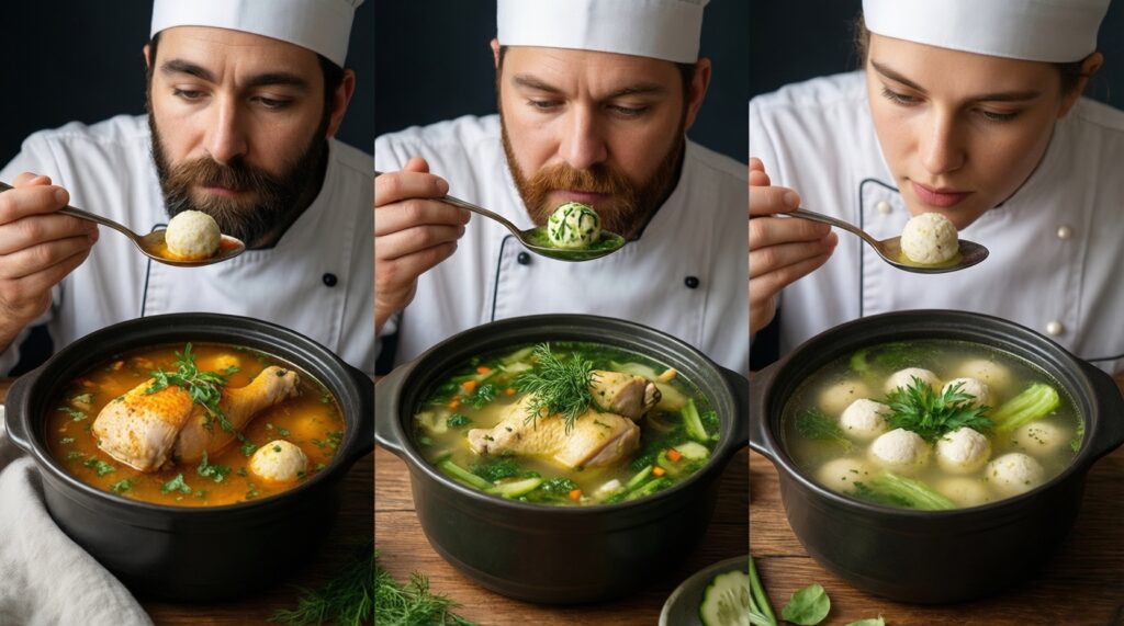 Еврейские супы в московском климате: куриный бульон, кнейдлах и вариации - иллюстрация