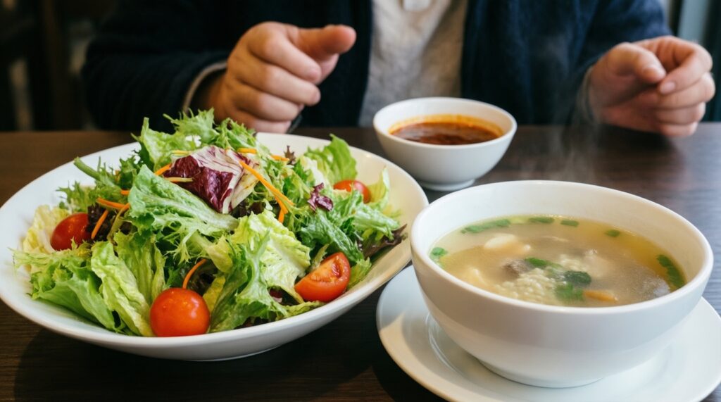 Кошерное питание вне дома: что заказывать в обычных заведениях и как уточнять состав - иллюстрация