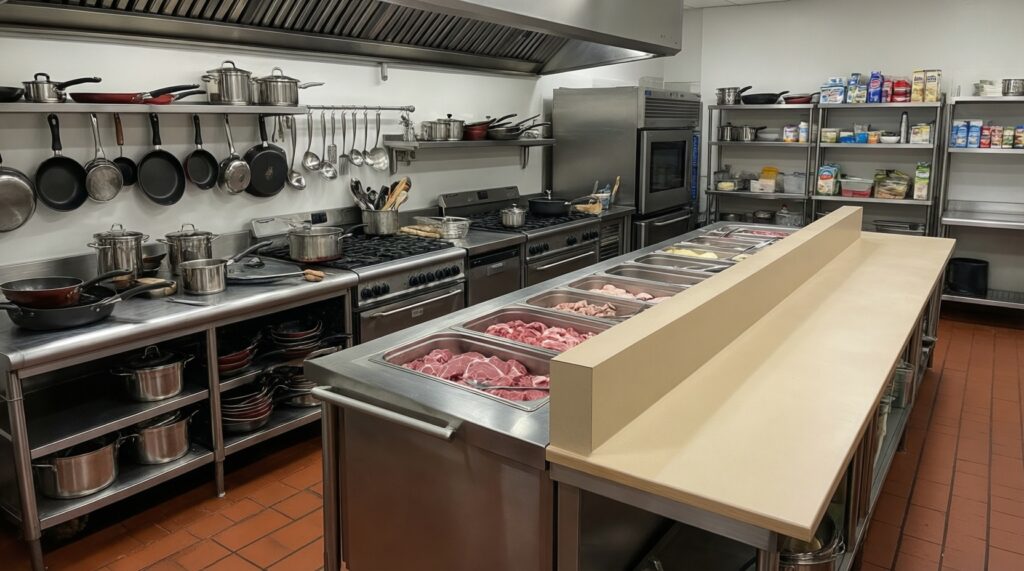 Домашняя кошерная кухня в условиях московской квартиры: организация, посуда, хранение - иллюстрация