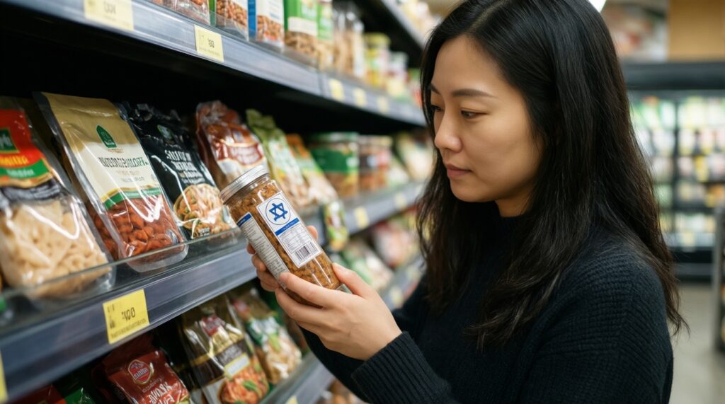 Кошерные продукты в обычных супермаркетах Москвы: что реально найти и как читать маркировки - иллюстрация