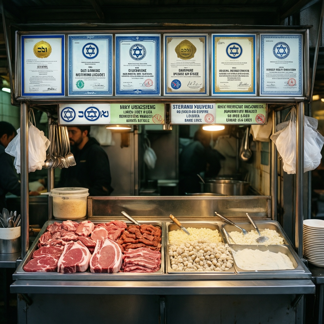 Кошерный стритфуд на бегу: что бывает кошерным и как не ошибиться в составах