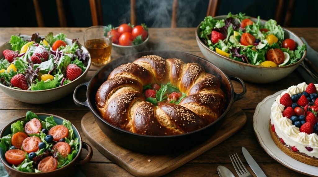 Еврейские праздники и еда: что готовят на Рош а-Шана, Хануку, Пурим - московские идеи и покупки - иллюстрация