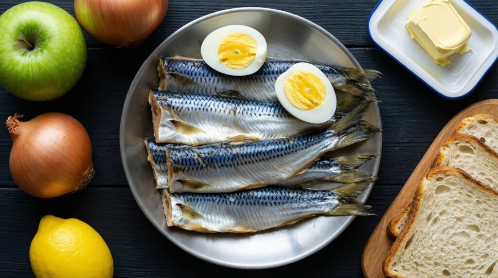 Фишка ашкеназской кухни: форшмак, гефилте фиш, цимес - гид по вкусам - иллюстрация